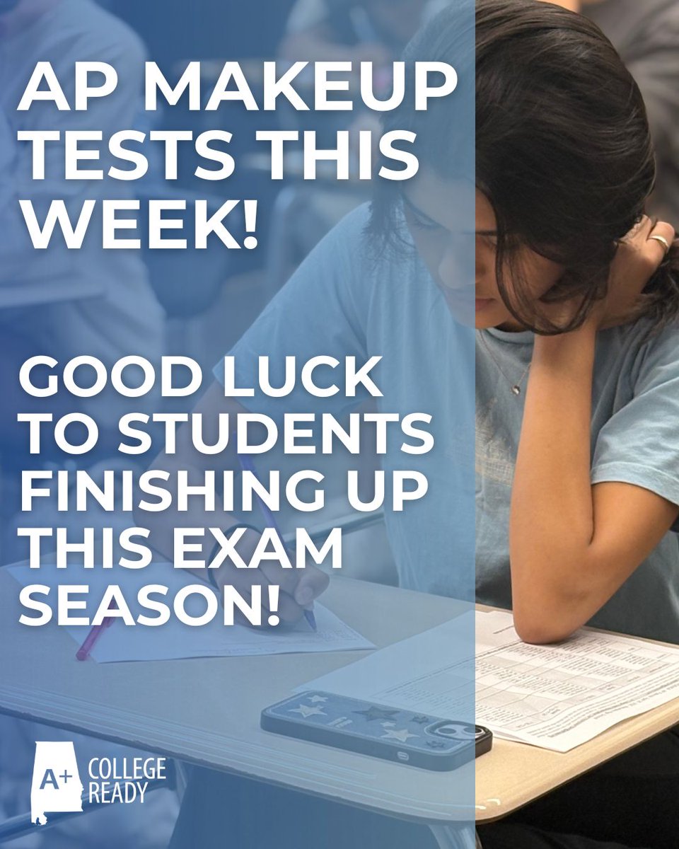 Students taking makeup AP exams, you're so close to the finish line! 🏁 Keep pushing, stay confident, and trust in everything you've worked so hard for. You’ve got this! 

Comment below what your favorite way to prepare for an exam is!💥📘  #APExams #FinishStrong #apluscr