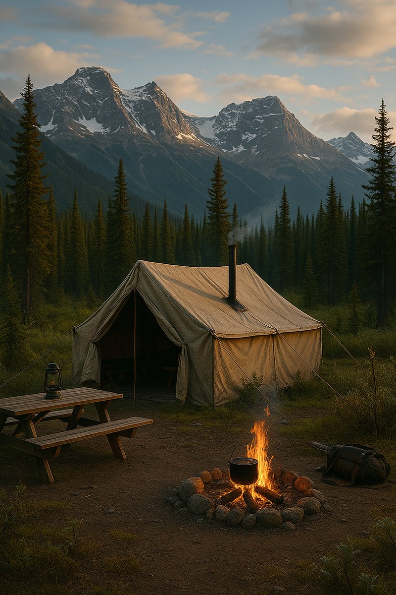 Hunterswishlist's tweet photo. If you could build the ultimate hunting camp anywhere in the world, where would it be? Dream big. #HuntersWishlist #DreamCamp https://t.co/dg4dGoFU30