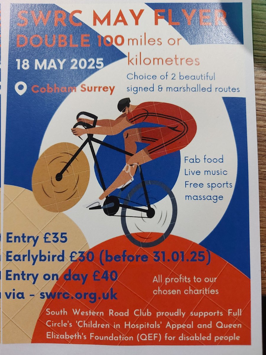 ilfalco1912's tweet image. The #SWRC Mayflyer- lovely country lanes, great weather (your experience may differ), very decent food stops (with live music) and exceptionally friendly marshalls (especially at Godalming). Oh and a couple of truly brutal climbs on the way back in