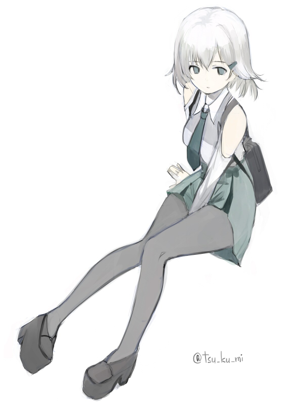 「先日のAさんのwip Aさんは自分の性癖をいろいろ詰め詰めしてる子です #創作 」|tsukumiのイラスト