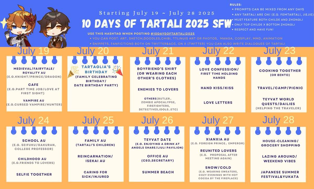I have prepared the prompts in both English and Japanese🥰 so that more #Tartali fans can participate🥹