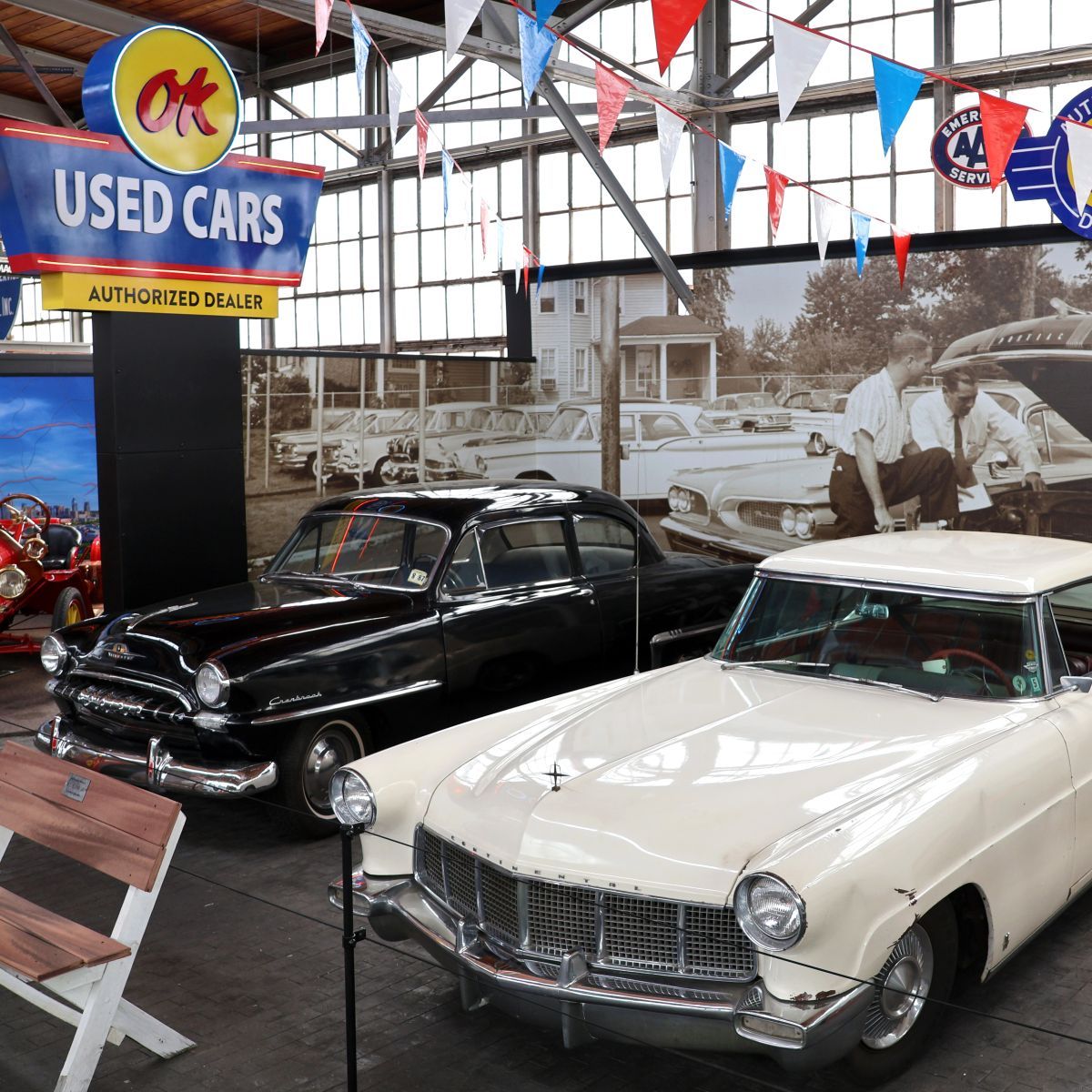 Visit our Bumper to Bumper Auto Exhibit and witness the evolution of 20th century automobiles. Explore a collection of antique vehicles from a 1901 steam powered car, to Model A's &amp; T's, roadsters, sedans, &amp; trucks.

Visit the Museum That Moves You!