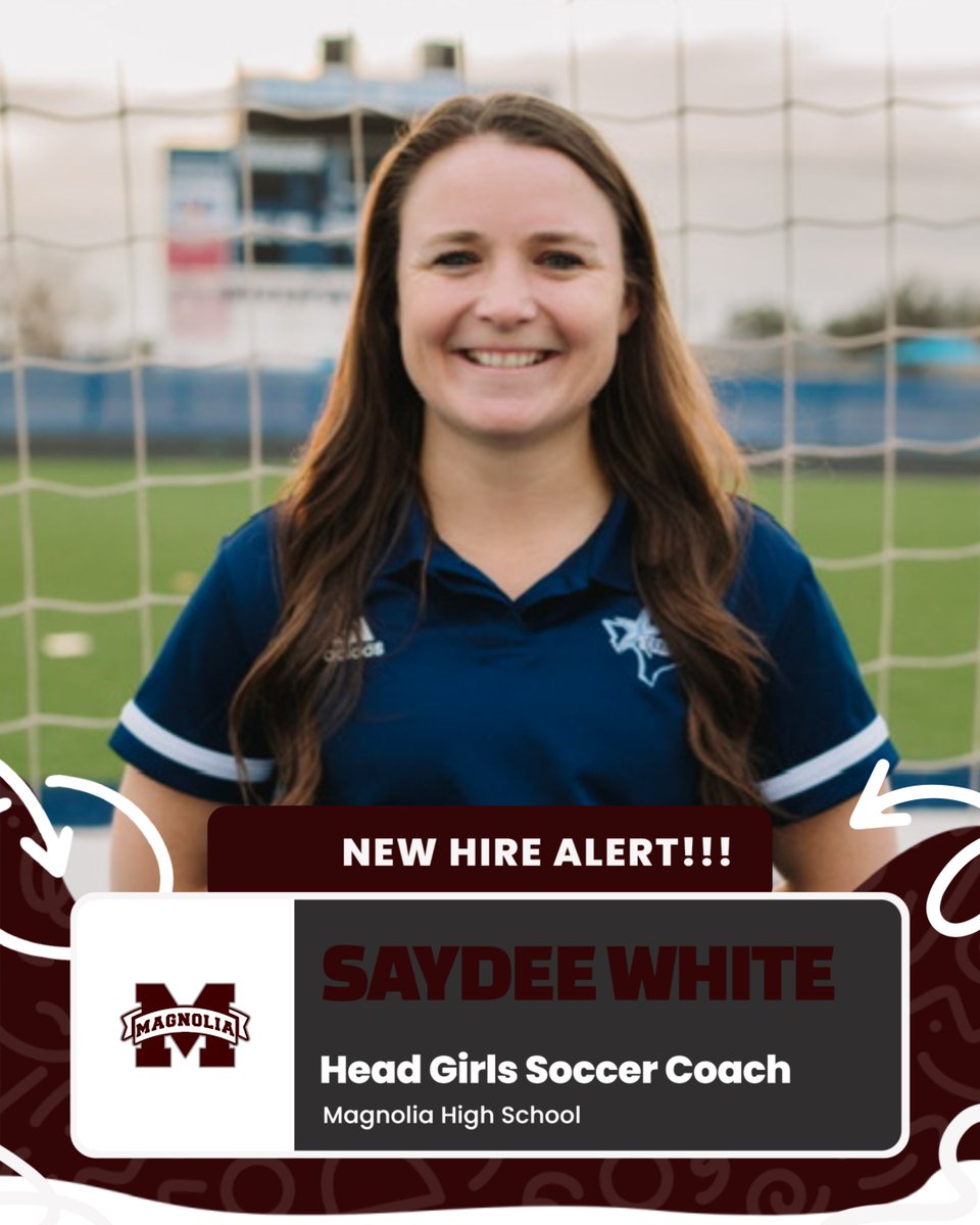 Magnolia Bulldogs Football (@dogfootball) on Twitter photo Please help us welcome Coach Saydee White to Magnolia HS. We are excited to have her join the Bulldog Family! <a href="/MagISDAthletics/">Magnolia ISD Athletics</a> <a href="/MagnoliaHighTX/">Magnolia High School</a> <a href="/MagHSsoccer/">MHS Bulldog Soccer</a> Please help us welcome Coach Saydee White to Magnolia HS. We are excited to have her join the Bulldog Family! <a href="/MagISDAthletics/">Magnolia ISD Athletics</a> <a href="/MagnoliaHighTX/">Magnolia High School</a> <a href="/MagHSsoccer/">MHS Bulldog Soccer</a>