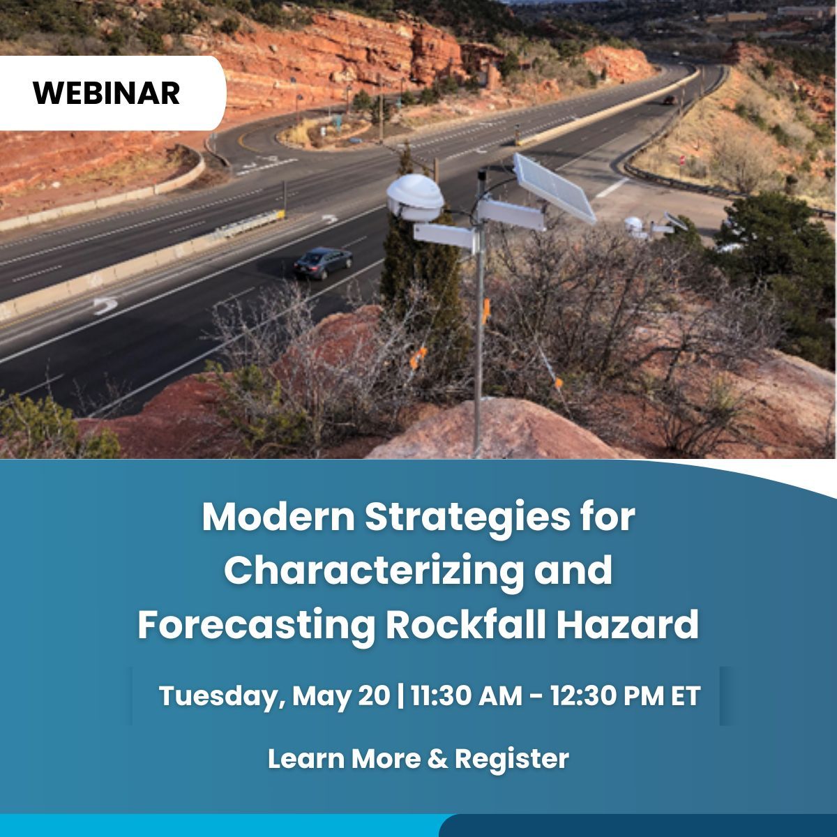 ⏳ Happening Tomorrow! Rockfall Hazard Webinar

There’s still time to register for AGHP’s upcoming webinar on Modern Strategies for Characterizing and Forecasting Rockfall Hazard!

📌 Register now: buff.ly/HyYL0YJ

#EngineeringWebinar #GeotechnicalHazards #RockfallRisk