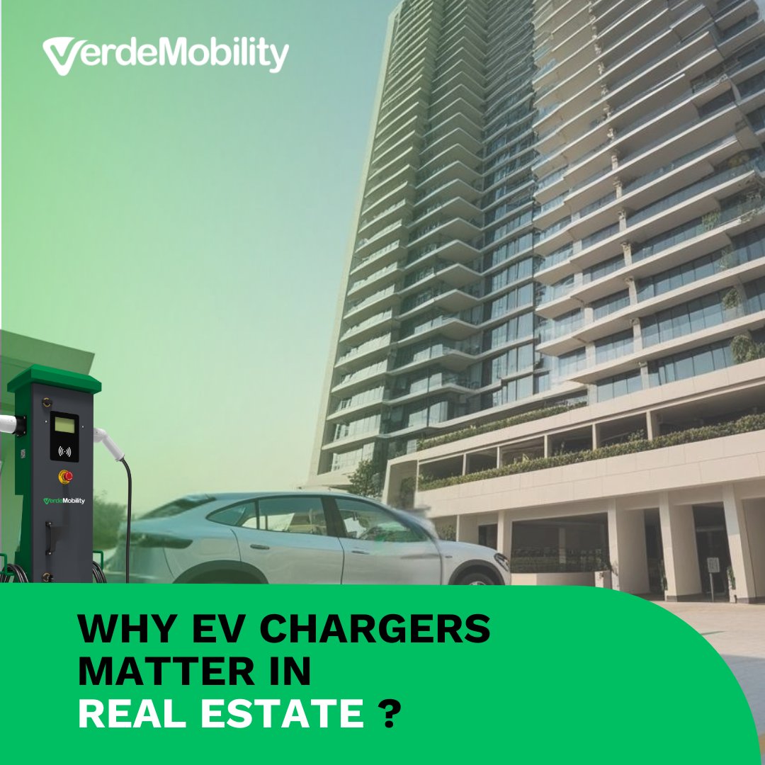 VerdeMobility's tweet photo. As electric vehicles become mainstream, homebuyers and investors are seeking future-ready spaces. Integrating EV charging infrastructure is no longer just a nice-to-have—it’s a strategic advantage. https://t.co/E2To8HMheR