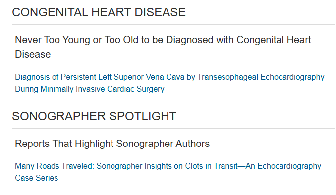 V.L.Sorrell, MD (@CASEfromASE EIC) (@vlsorrellimages) on Twitter photo #JADEL
We are proud to bring you the MAY 2025 Issue of CASE:
cvcasejournal.com/current
<a href="/ASE360/">American Society of Echocardiography</a> #JADEL
We are proud to bring you the MAY 2025 Issue of CASE:
cvcasejournal.com/current
<a href="/ASE360/">American Society of Echocardiography</a>