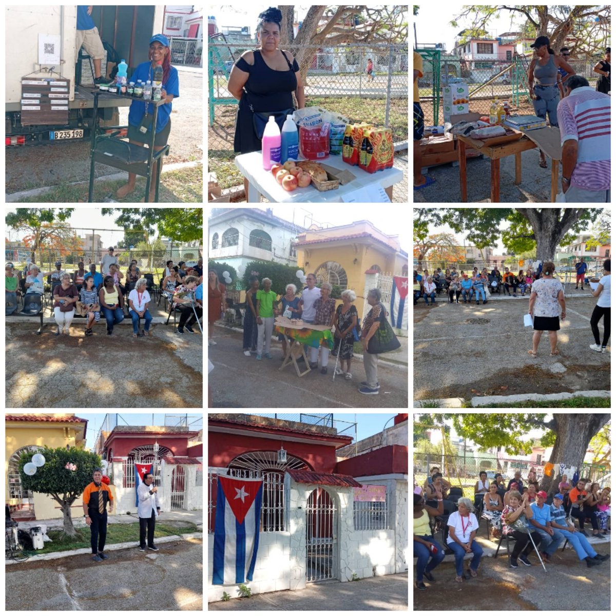 Variadas actividades en la comunidad de la CC 40 con participación de actores económicos del barrio,  las mujeres creadoras y Labiofam,  padrino del Consejo Popular.  #UnidosXCuba
#DiezDeOctubre
#LaHabanaDeTodos