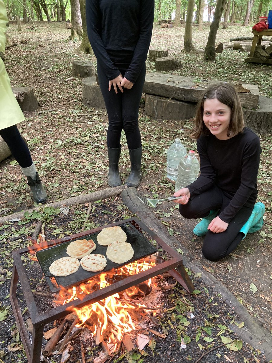 PipersForestSch's tweet photo. Greek flatbreads are on the Forest menu today! ππ₯π« #year6 #firelighting #campfirecooking #pipersprep https://t.co/MbZC2sfK0B
