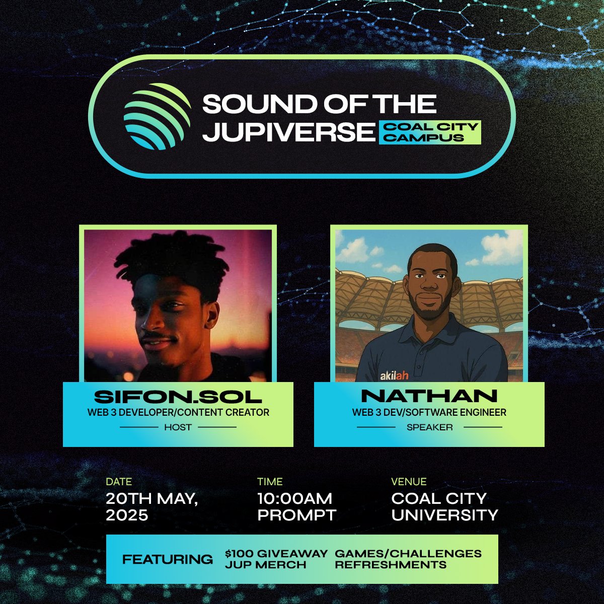 Tomorrow is the Day, 10am!!!!
Make sure you register👇🏾
lu.ma/l5b6kcuh