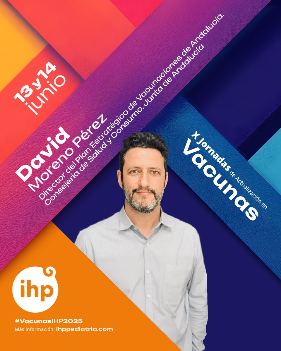 🟠 ¡Quédate bien con estas caras porque con ellos abriremos nuevos frentes en el campo de la inmunización pediátrica en nuestras X Jornadas de Actualización en #Vacunas e Inmunizaciones #IHP!