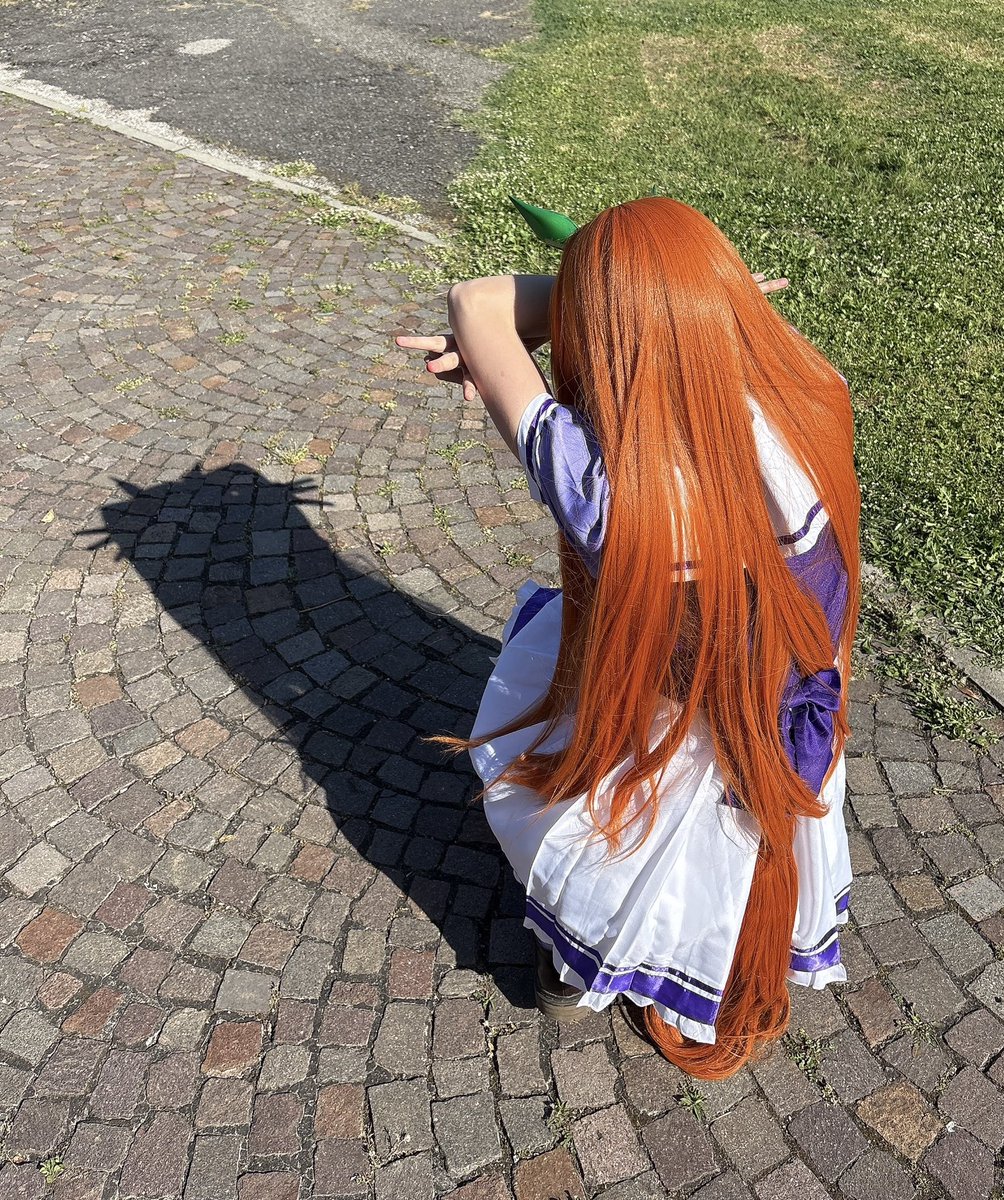 Silence Suzuka trying to participate a trend but failing because of her ears🙏🏻
#cosplay #silencesuzuka #umamusume