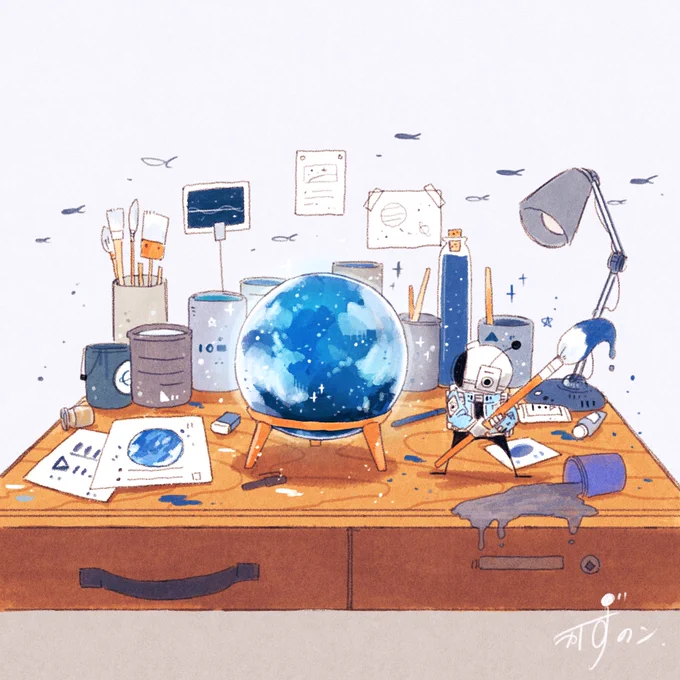 星職人のアトリエ#イラスト 
