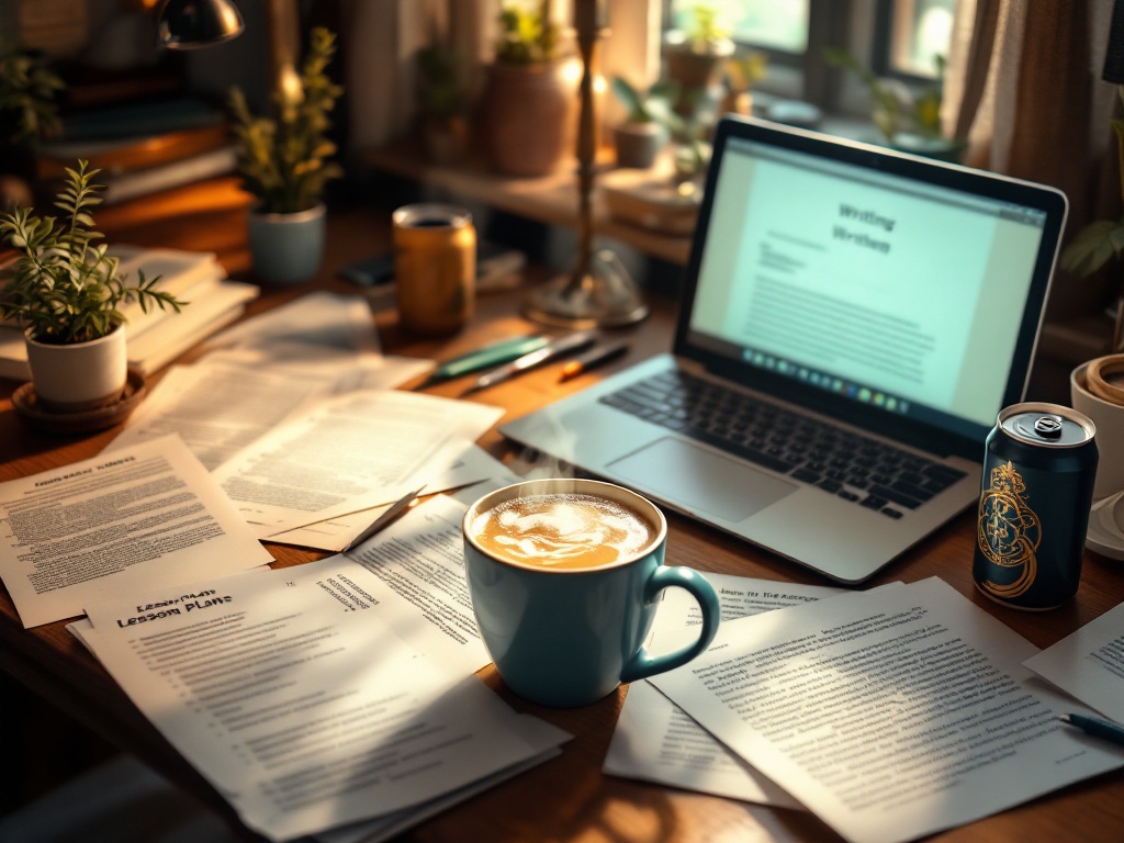 5AM: Wake Up
7AM: Daily prep
8AM: Class
4PM: Home Again
Between lesson plans and plot twists, I'm living two lives at once. 
Thousands of words into Máiréad's story while teaching full-time. It's chaos, but it's my kind of chaos.

#teacherwriter #amwriting #MáiréadTheSelkieQueen