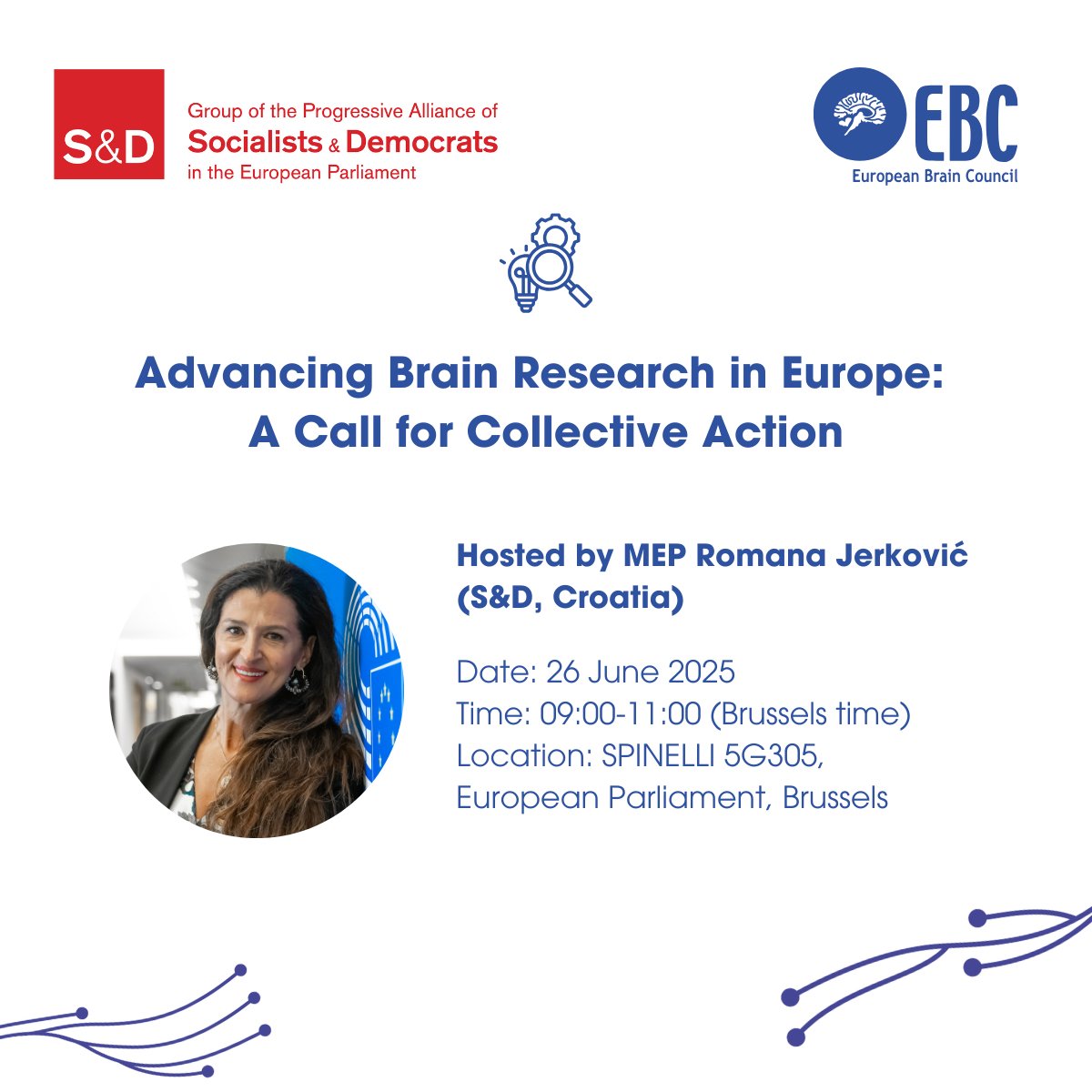 European Brain Council (@eu_brain) on Twitter photo Did you know brain conditions are the leading cause of disability and the second leading cause of death worldwide? On 26 June 2025, MEP <a href="/JerkovicRomana/">Romana Jerković Kraljić MEP</a> will host a high-level event at <a href="/Europarl_EN/">European Parliament</a> to call for stronger EU #BrainResearch.
🔎 braincouncil.eu/save-the-date-… Did you know brain conditions are the leading cause of disability and the second leading cause of death worldwide? On 26 June 2025, MEP <a href="/JerkovicRomana/">Romana Jerković Kraljić MEP</a> will host a high-level event at <a href="/Europarl_EN/">European Parliament</a> to call for stronger EU #BrainResearch.
🔎 braincouncil.eu/save-the-date-…