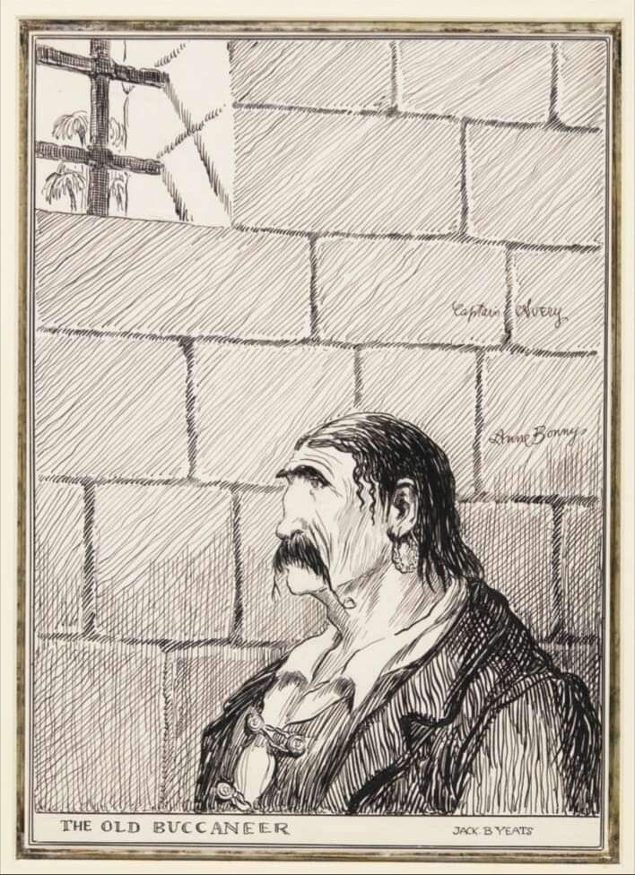'I never saw a man who looked
With such a wistful eye
Upon that little tent of blue
Which prisoners call the sky,
And at every drifting cloud that went
With sails of silver by.'

[O. W.]