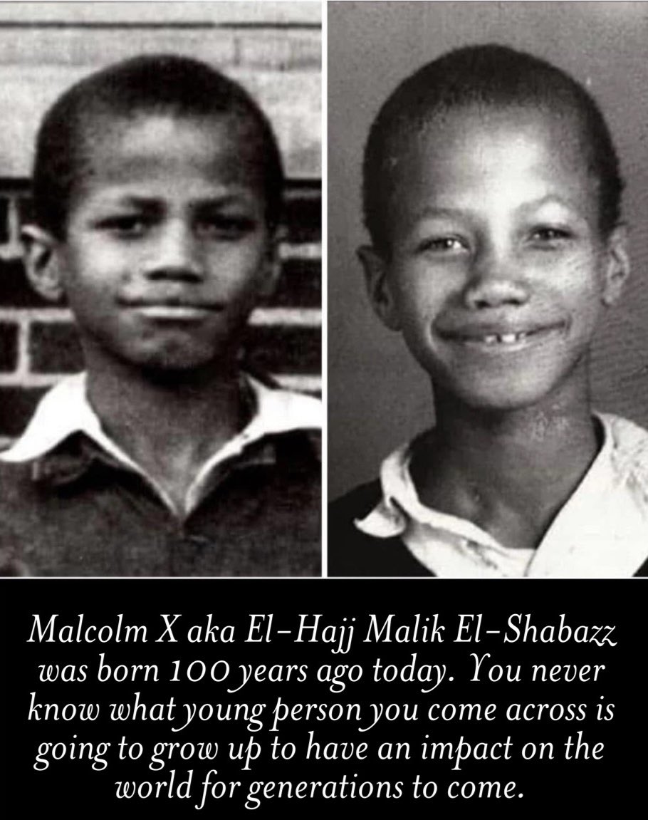 Happy Birthday #MalcolmX aka el-Hajj Malik el-Shabazz. It's a tragedy that you were taken away from us so early in your life, but your spirit will live on forever