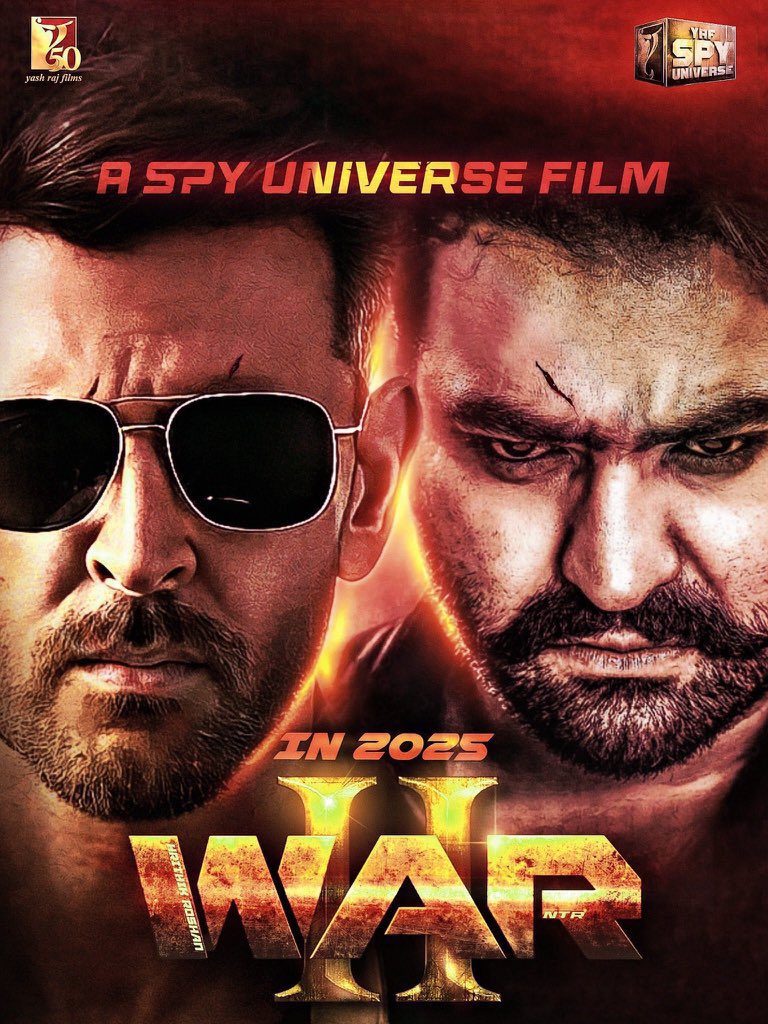 #War2Teaser at 11 AM 💥

It is #HrithikRoshan Vs #JrNTR

<a href="/tarak9999/">Jr NTR</a> <a href="/iHrithik/">Hrithik Roshan</a> <a href="/yrf/">Yash Raj Films</a> #War2