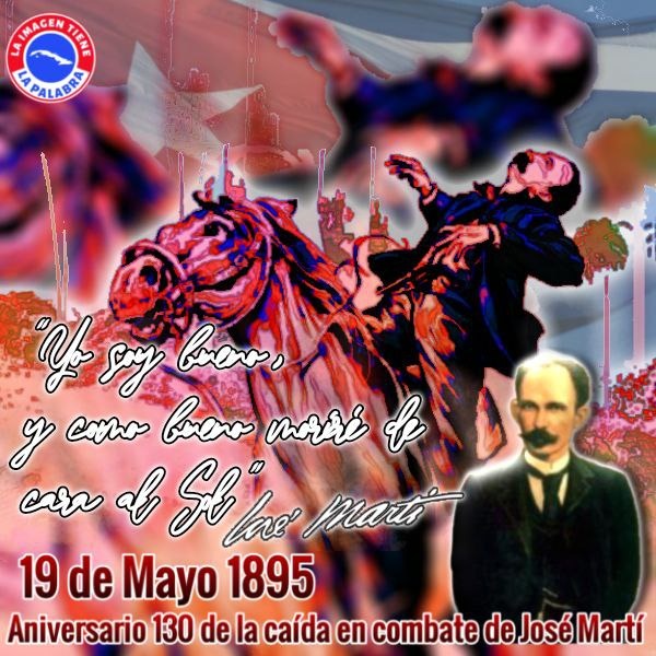 mirielalg's tweet photo. Aniversario 130 de la caída en combate de José Marti en Dos Ríos. 
#CDRCuba
#CubaViveEnSuHistoria 
#CDRArtemisa https://t.co/Cu0K9NsHyM