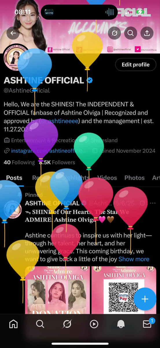 ASHTINE OFFICIAL tweet media