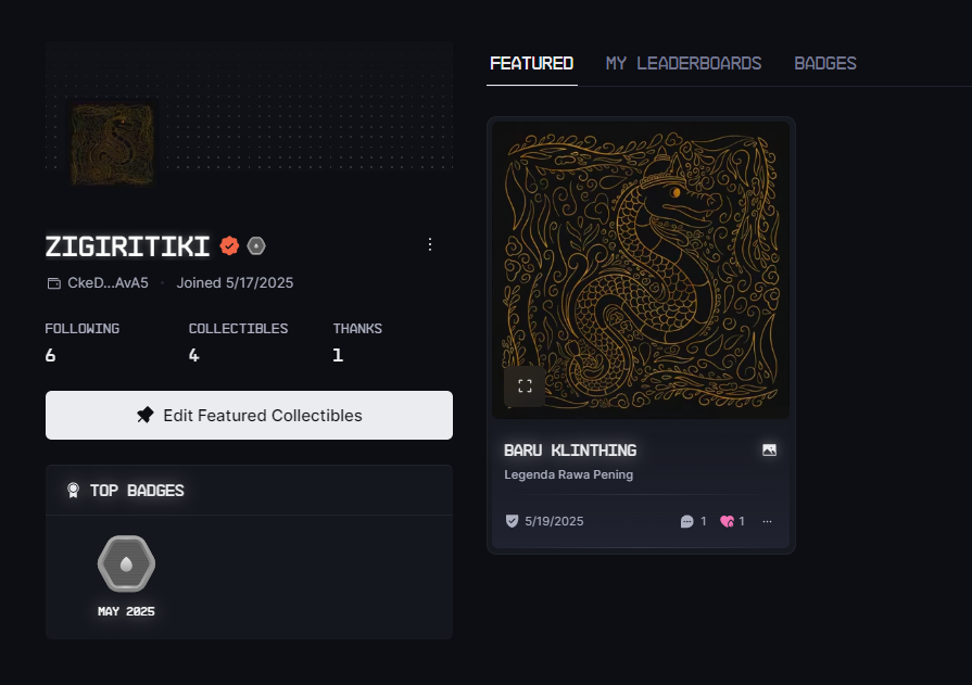 baru coba up ke <a href="/drip_haus/">DRiP 💧</a> tapi bingung banget gimana cara share link collectiblenya buat share ke publiknya T_T also kenapa dia sold out yak..
drip.haus/profile/zigiri…