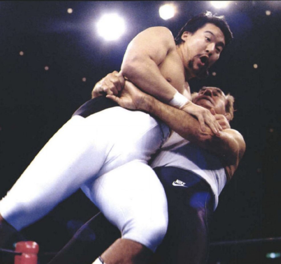 Wrestling as "cinema" circa 1991.

Watching an aged Lou Thesz in his final match reminded the author of some of the epic tales he'd seen at the theatre over the years.