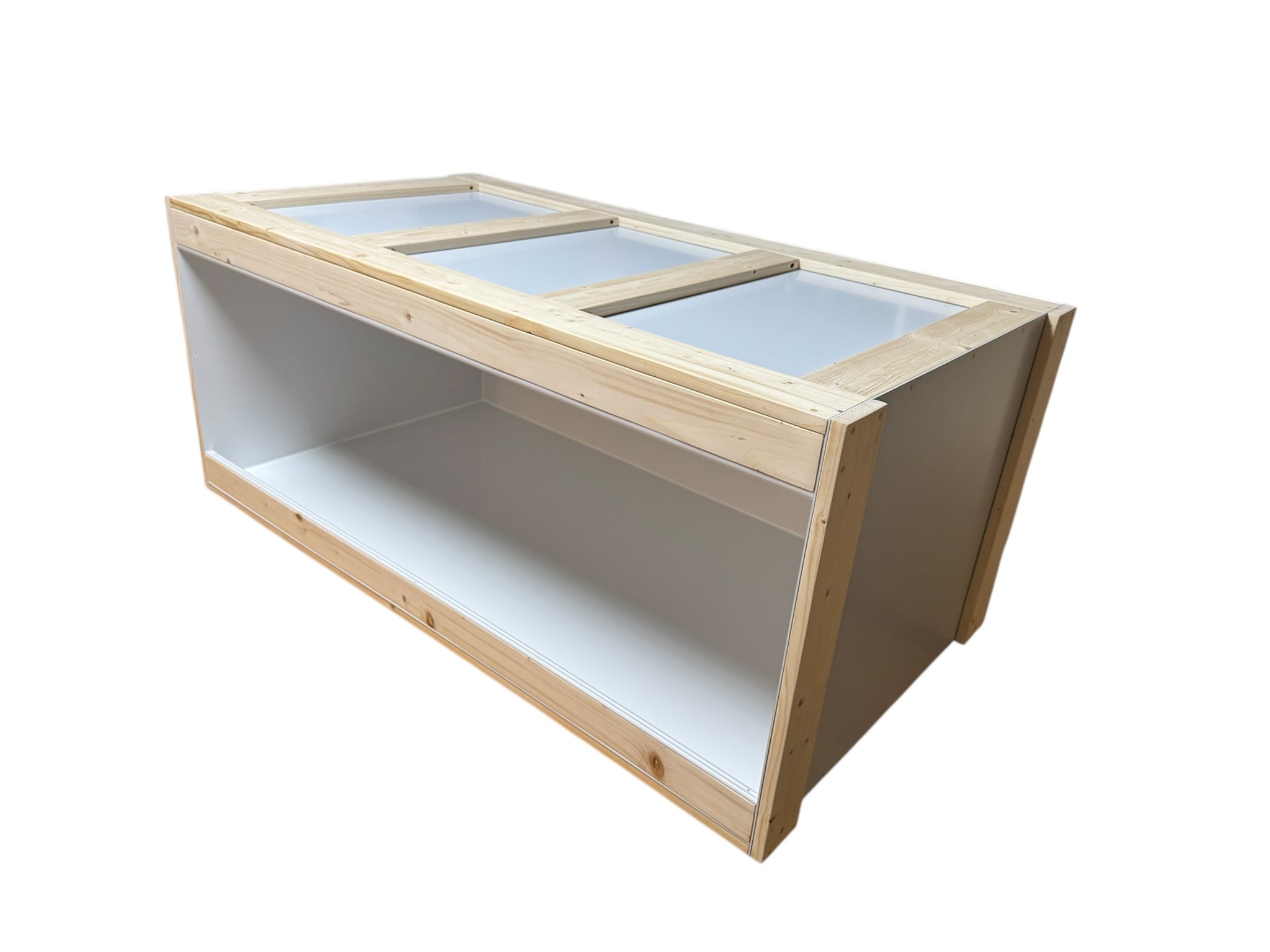 爬虫類ケージ 80×40×30 アカシアアルミ複合板ケージ 爬虫類ケージ 80×