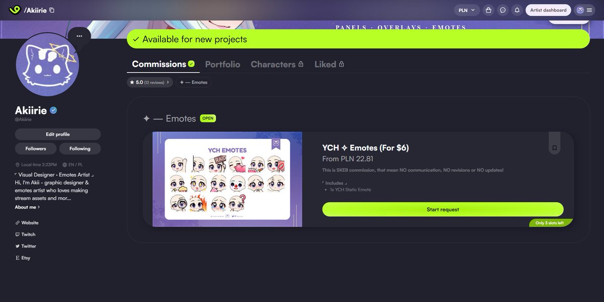 Hi Cuties~! 
I open 3 slots for YCH Emotes for $6, then there will be a waitlist! 🫶

#PLVTuber ✧ #VGenComm
