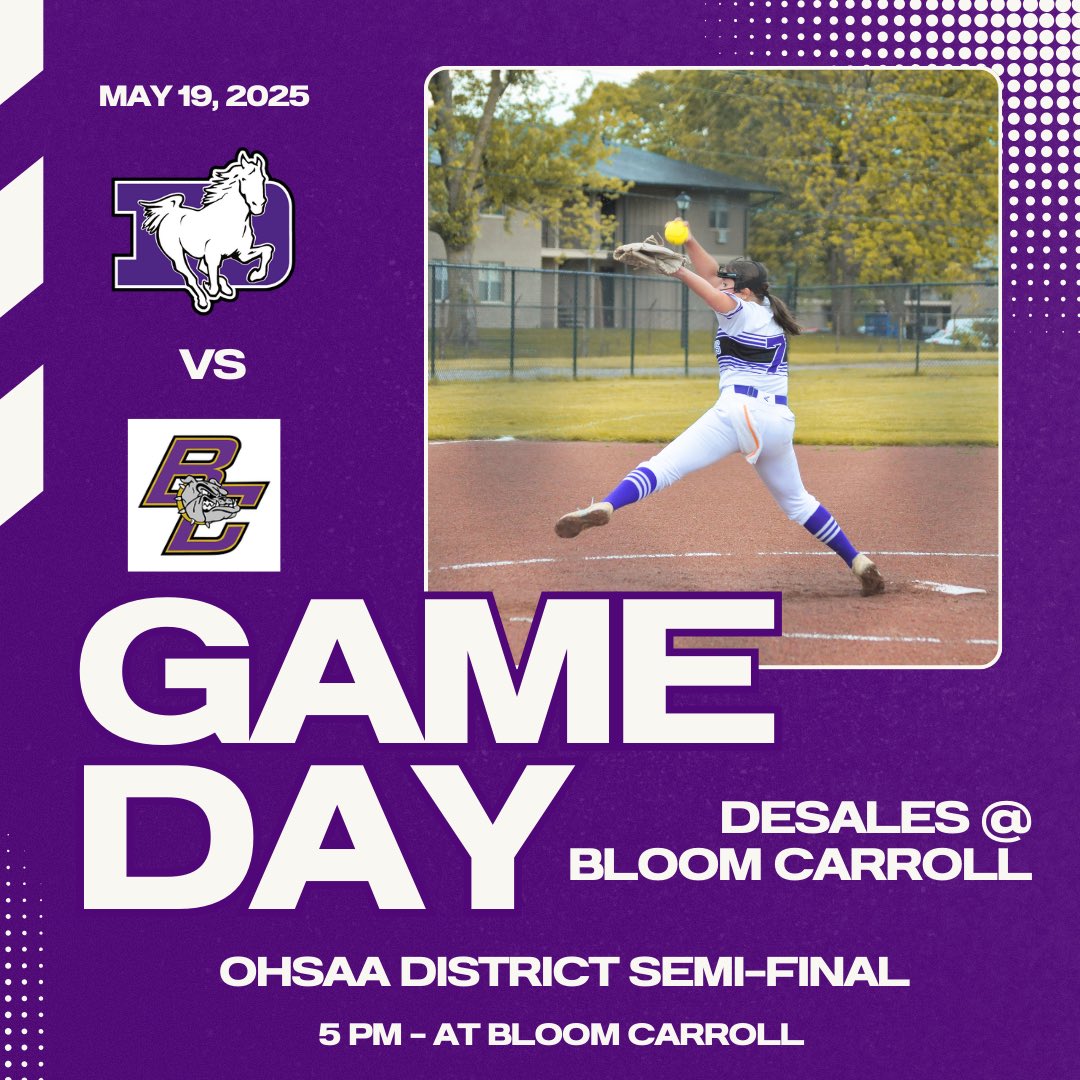 District Semi-Final GAME DAY! First pitch at 5pm!