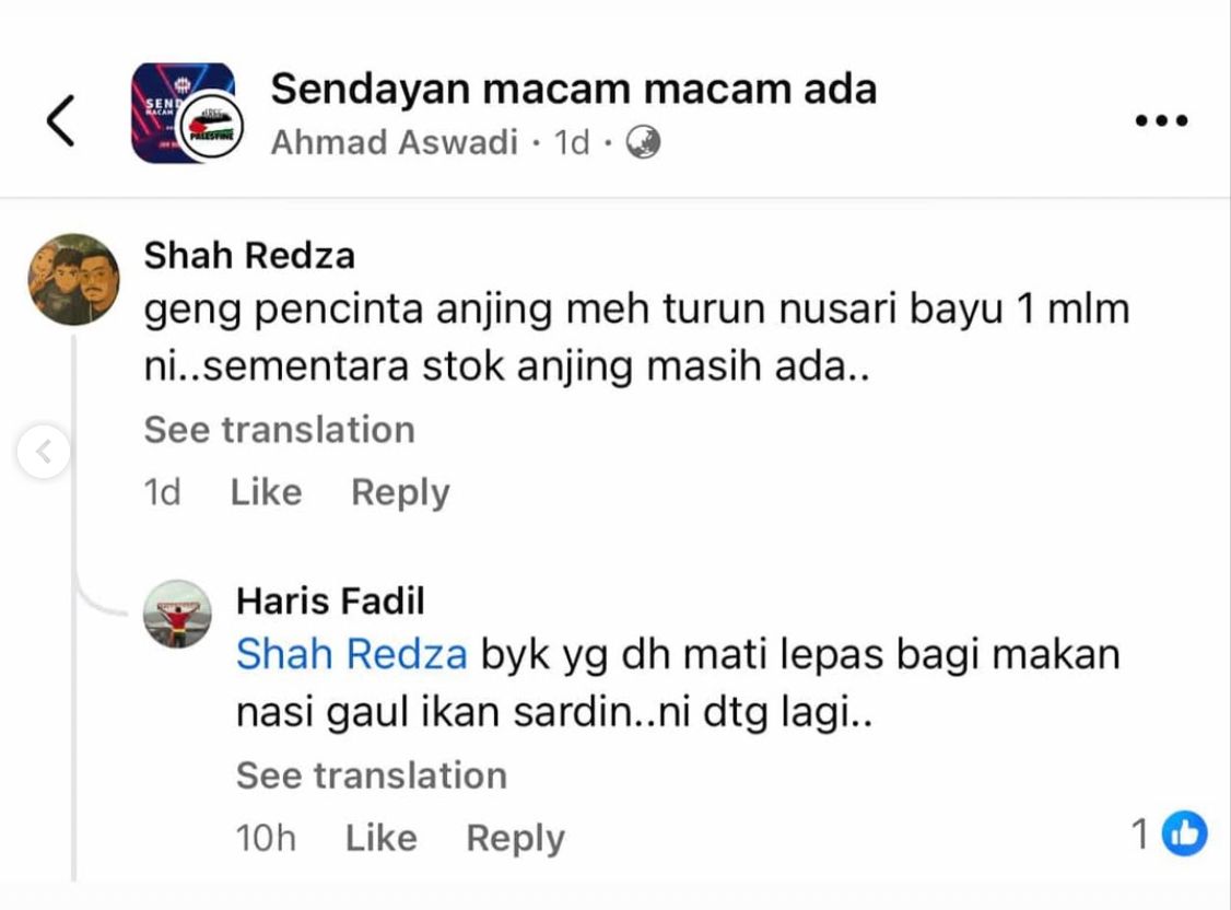 Pembunuh ciptaan Tuhan.