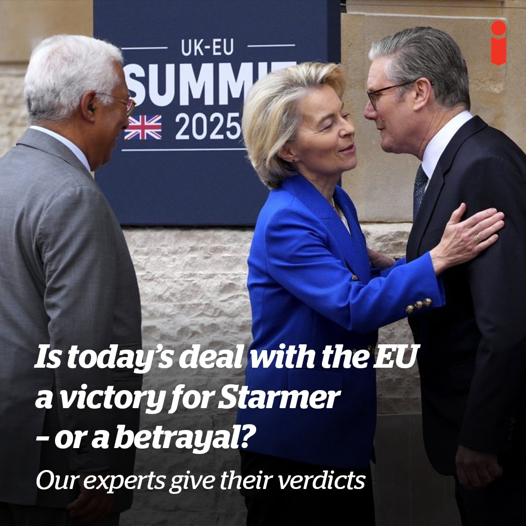 The i Paper (@theipaper) on Twitter photo Has the Prime Minister pulled off a miracle or betrayed Brexit? <a href="/kitty_donaldson/">Kitty Donaldson</a>, <a href="/hugogye/">Hugo Gye</a>, <a href="/wallaceme/">Mark Wallace</a>, <a href="/RichardVaughan1/">Richard Vaughan</a> give their perspective
trib.al/TPJAbHR Has the Prime Minister pulled off a miracle or betrayed Brexit? <a href="/kitty_donaldson/">Kitty Donaldson</a>, <a href="/hugogye/">Hugo Gye</a>, <a href="/wallaceme/">Mark Wallace</a>, <a href="/RichardVaughan1/">Richard Vaughan</a> give their perspective
trib.al/TPJAbHR