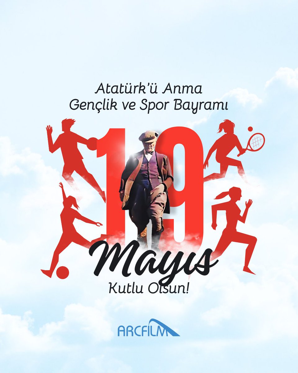 #19Mayıs Atatürk’ü Anma Gençlik Ve Spor Bayramımız kutlu olsun.🇹🇷
