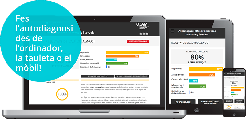 Ja podeu avaluar la competitivitat de la vostra empresa en l’ús de les noves tecnologies amb l'eina d'Autodiagnosi TIC que ha creat el <a href="/ccamcat/">Comerç, artesania i moda</a> 📈📊

Disponible a 👉 gen.cat/3V2yOTA

#ElGovernDeTothom