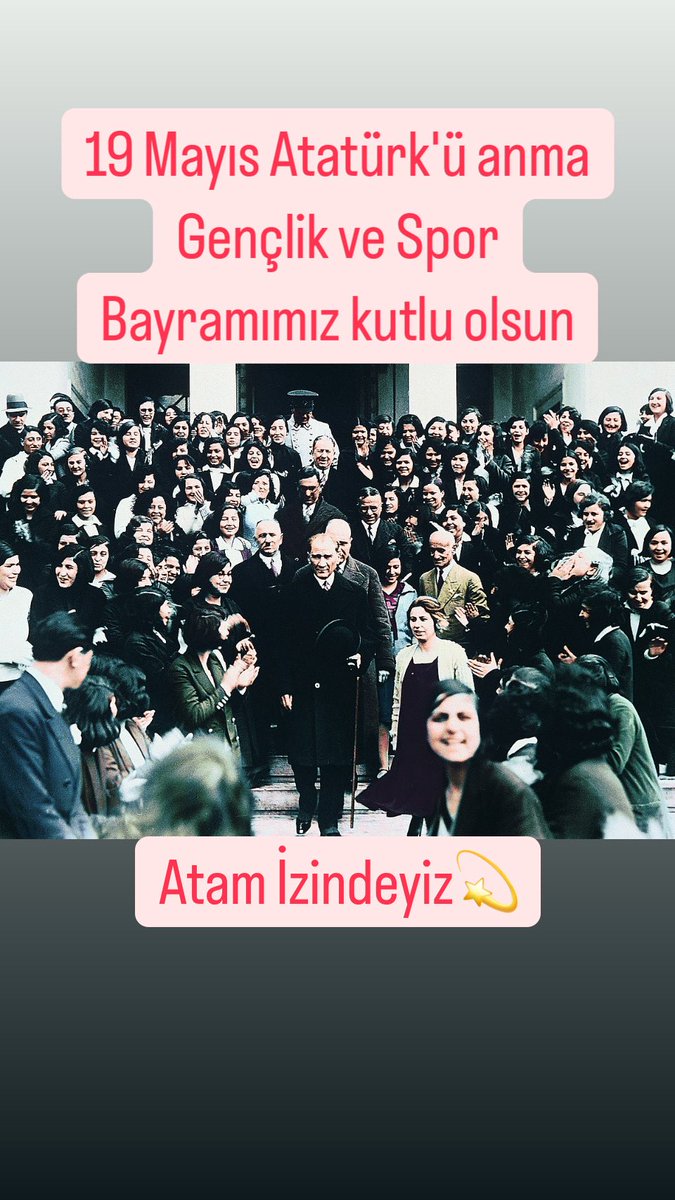 codeorgtr's tweet image. 19 Mayıs Atatürk'ü anma Gençlik ve Spor Bayramımız kutlu olsun.
Atam İzindeyiz💫
#19mayis1919
