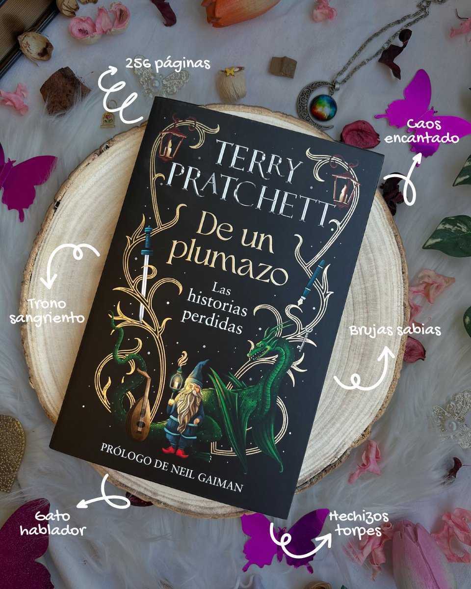 "De un plumazo" reúne 20 relatos cortos escritos en los años 70 y 80 bajo seudónimo, donde ya brillan el humor, la sátira y la imaginación que lo harían inolvidable.✨📚 #Libreriaagapea #agapea #terrypratchett #deunplumazo #recomendacion #libros #book