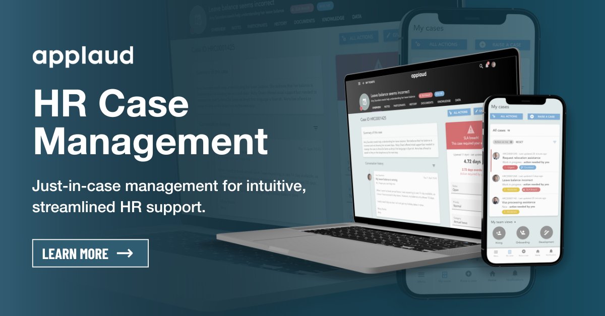 In case you missed it, we've welcomed a new joiner to our suite of HR service delivery products and it's a biggie! Get the scoop 👇

hubs.ly/Q03mJ4R70

#applaudhr