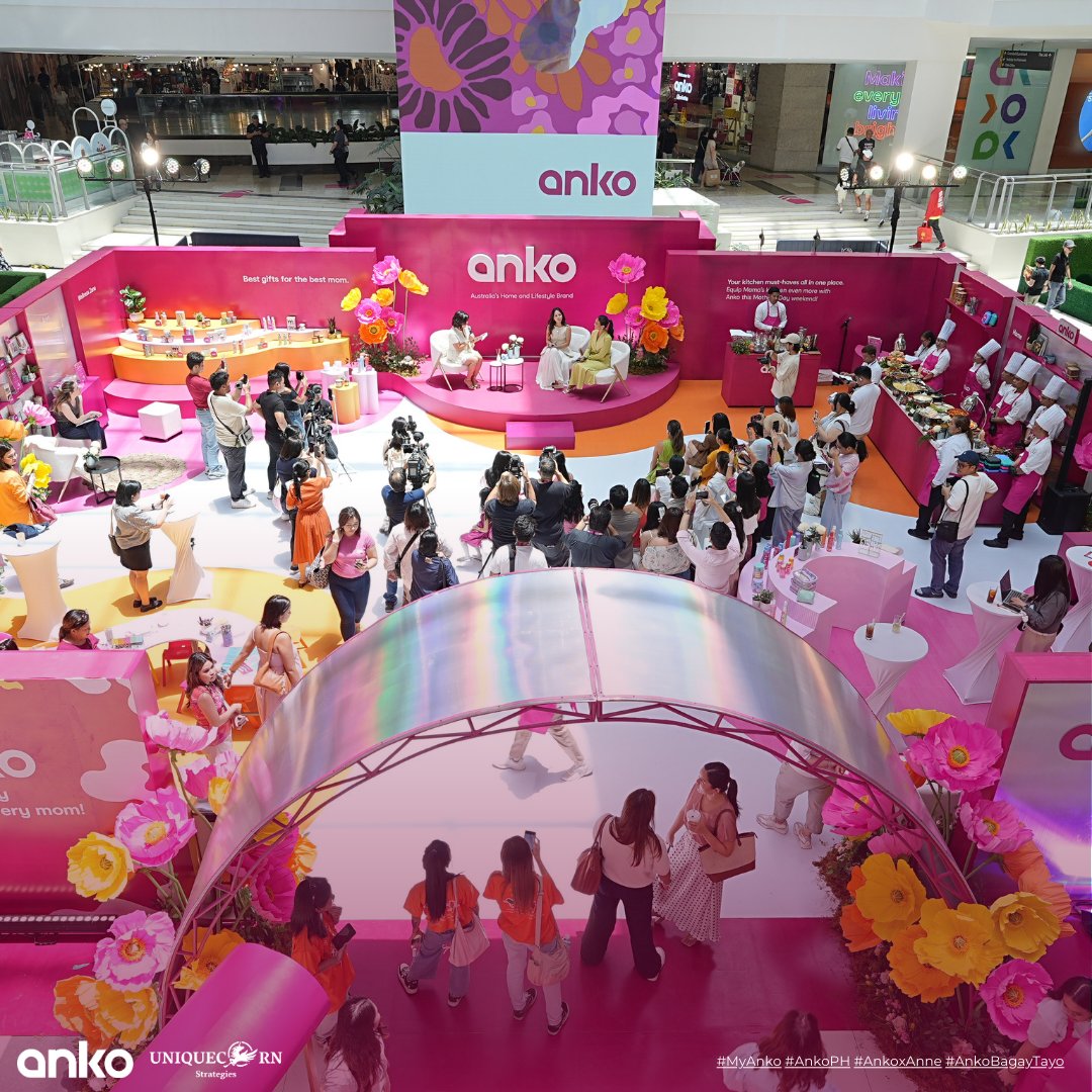 Anko’s biggest Mother’s Day event lit up Glorietta 2 with celeb moms Iza Calzado, Andi Manzano, and Joyce Pring! 💐

Moms enjoyed beauty, wellness &amp; family treats. #MyAnko #AnkoPH #UniquecornStrategies