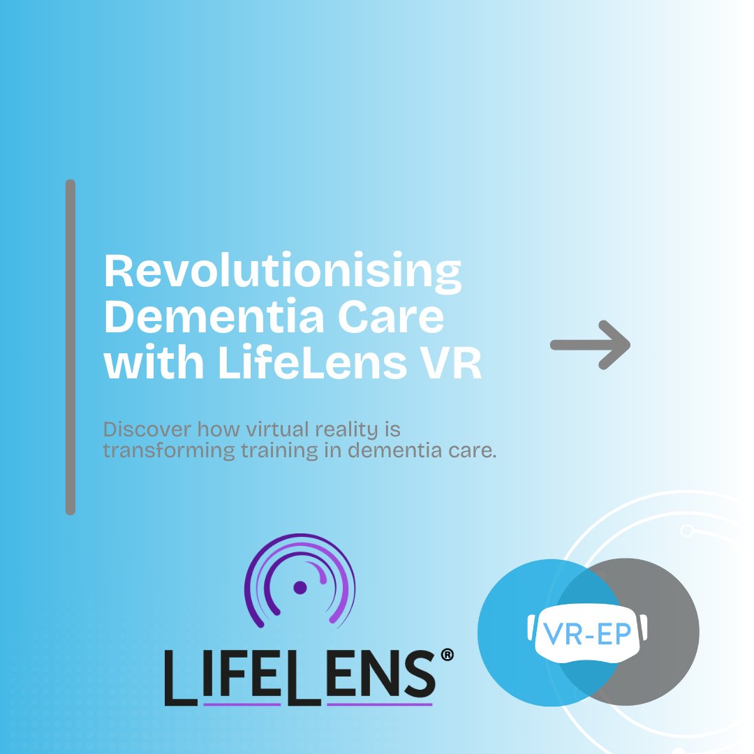 vr_lens's tweet photo. Revolutionising Dementia Care with LifeLens VR

Dive into just how immersive VR training is transforming dementia care, enhancing empathy, and improving outcomes. 

👉 Swipe to learn more and book a demo today!
https://t.co/nxFpxMAdrx https://t.co/DI0t9lKlZi