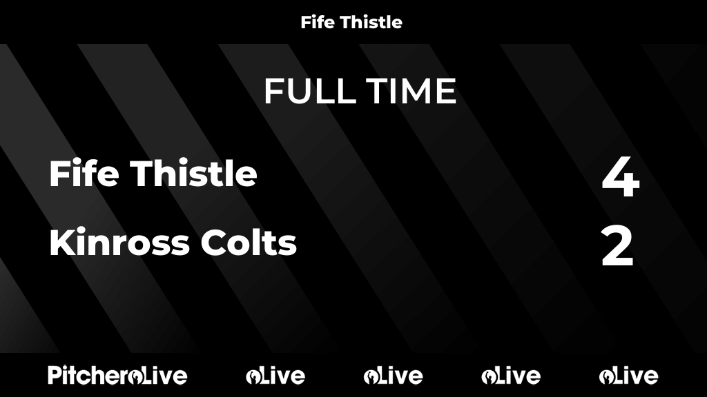 FULL TIME: Fife Thistle 4 - 2 Kinross Colts
#FIFKIN #Pitchero
pitchero.com/clubs/fifethis…