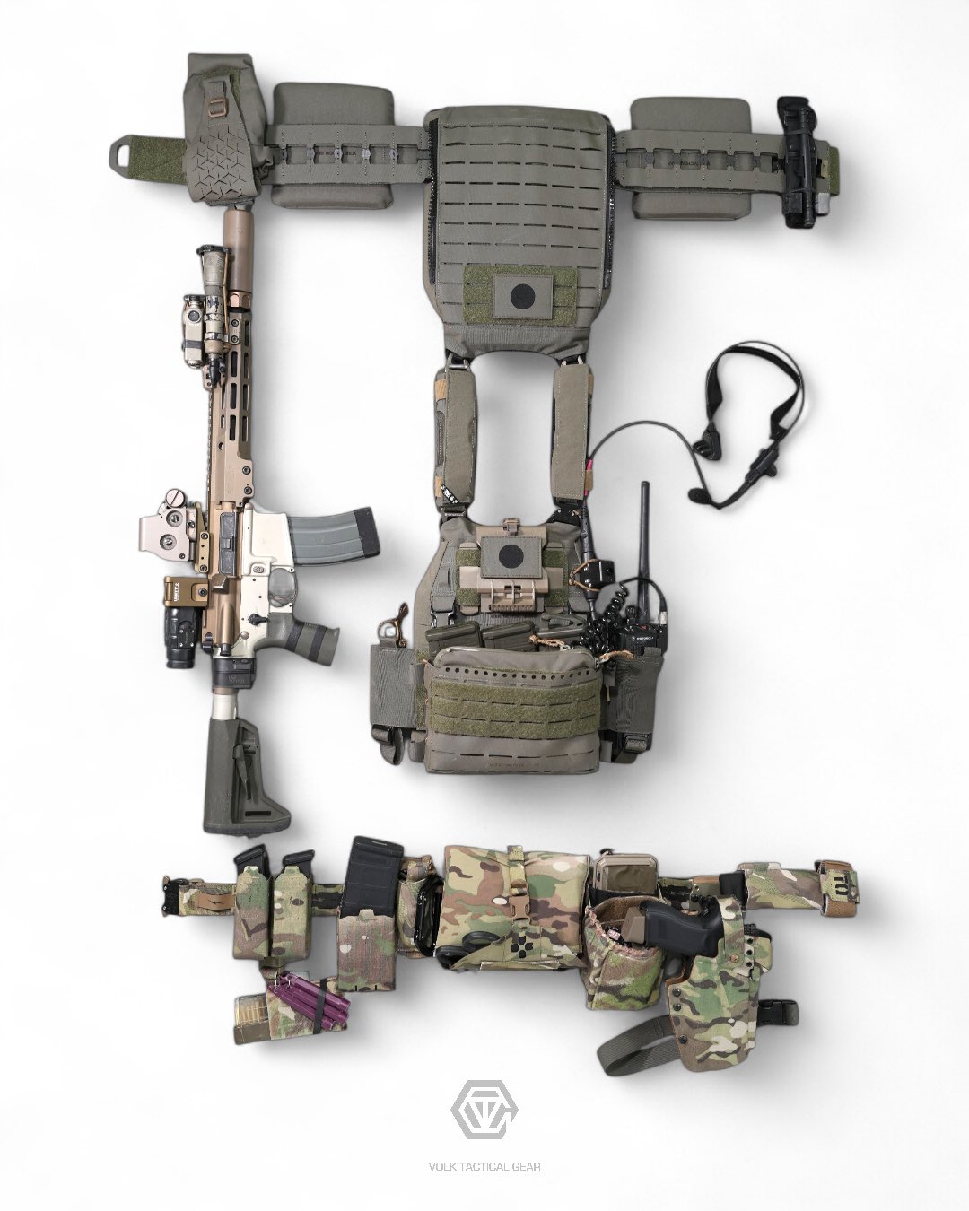 VOLK TACTICAL GEAR】Cummer Bund-2R MCBK（プレート キャリア