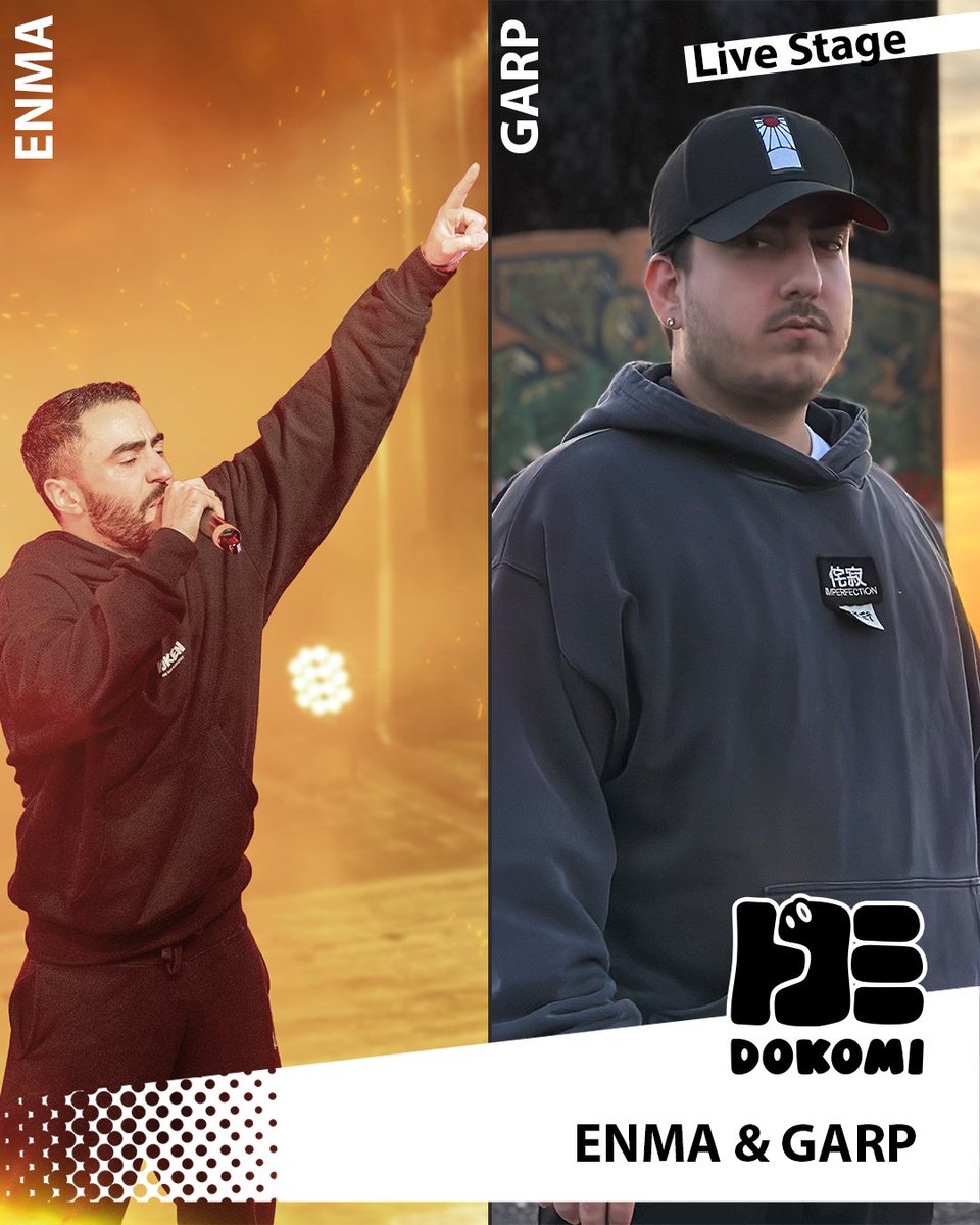 DoKomi's tweet photo. 🎤 Anime Rap Takes Over DoKomi 2025 – Featuring ENMA & GARP! 🎤

Get ready for high-energy beats, raw lyrics, and pure anime vibes on the Live Stage! The party kicks off at 2:30 PM with none other than GARP – a pillar of the German anime rap scene. 
As a co-founder of NO OPTION Entertainment, Germany’s first anime rap label, GARP has redefined the genre with animated music videos, weekly drops, and a talent for discovering and mentoring future stars. Visionary, performer, producer – GARP brings it all to the stage. 🔥

Then at 3:00 PM, it’s time for the one and only ENMA to take over. Known as the pioneer of German anime rap, ENMA dropped the genre’s very first track back in 2013 with “80-fache Kaioken.” 
With over 13 years of stage experience, razor-sharp lyrics, and a voice that gives you chills, ENMA is more than just a rapper – he’s a movement. From One Piece to Demon Slayer, he channels the spirit of anime through every beat. ⚡️

📍 Where? Live Stage @ DoKomi 2025
📅 When? GARP – 2:30 PM | ENMA – 3:00 PM
💥 Be there – this will be legendary!