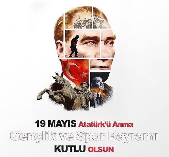 calkan8's tweet photo. 19 Mayıs Atatürk'ü Anma Gençlik ve Spor Bayramı Kutlu Olsun https://t.co/eqrfVIgjTu