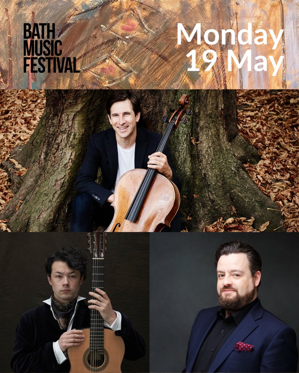 Bath Music Festival (@bathmusicfest) on Twitter photo Today we have the first of our cello suite concerts with Guy Johnston where he'll be playing Suite No. 1 in G major and Suite No. 5 in C minor at 1pm in St. Swithin's Church. We also welcome Sean Shibe and Ben Johnson with Bawdy Song <a href="/BathPizzaCo/">BathPizzaCošš»š„</a> 7.30pm.
bathfestivals.org.uk/the-bath-festi⦠Today we have the first of our cello suite concerts with Guy Johnston where he'll be playing Suite No. 1 in G major and Suite No. 5 in C minor at 1pm in St. Swithin's Church. We also welcome Sean Shibe and Ben Johnson with Bawdy Song <a href="/BathPizzaCo/">BathPizzaCošš»š„</a> 7.30pm.
bathfestivals.org.uk/the-bath-festiā¦
