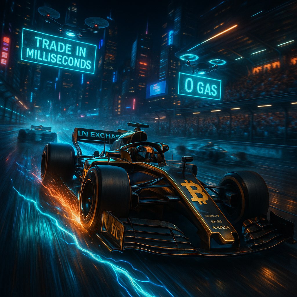 ⚡️Why sit through 10-minute block times when you can trade at Lightning speed?

🏎️LN Exchange is the Formula 1 of #Bitcoin trading — ultra-fast, gas-free, and precision-tuned for performance.

🔥 Built on #Lightning
🚀 Trade now: ln.exchange