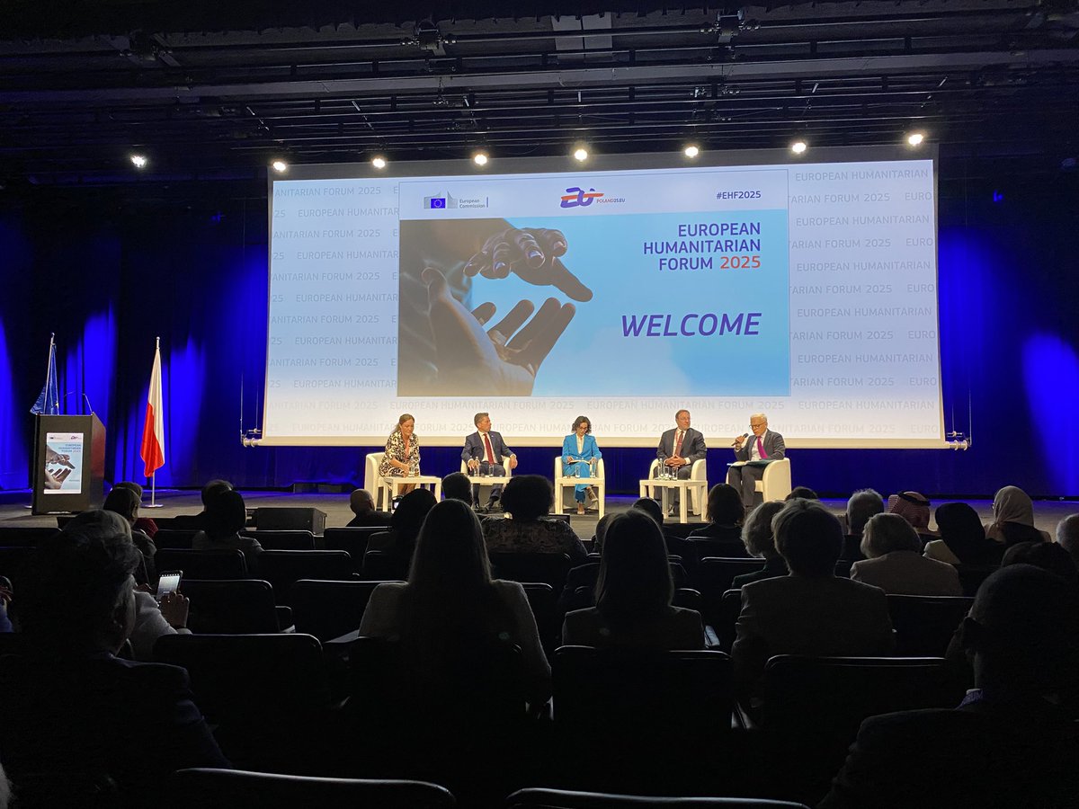 Au Forum Humanitaire Européen dans un contexte tendu pour l’aide humanitaire #EHF2025