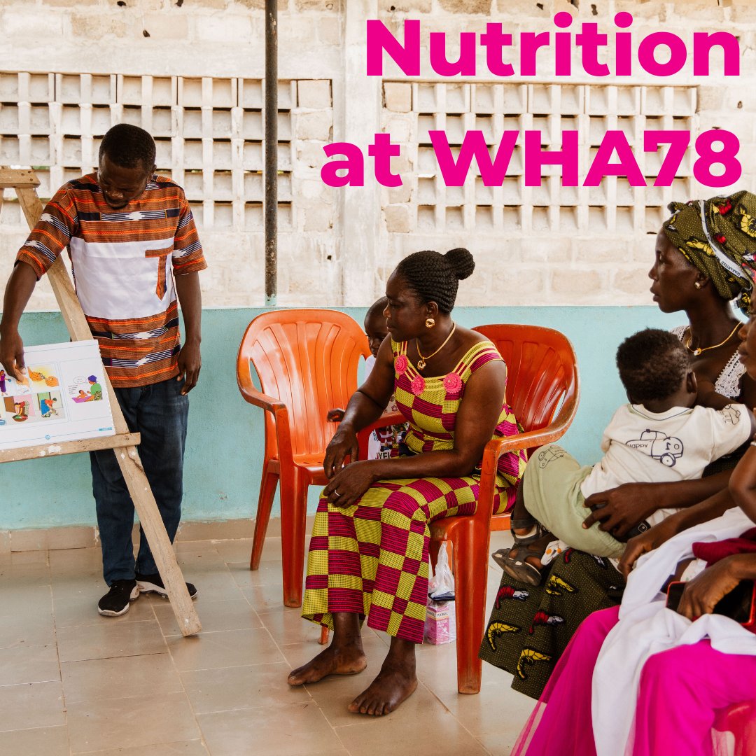 AfshanKhan_'s tweet image. Nutrition action is critical to achieving all of the #SDGs, including SDG3.
At this week's #WHA78, join me in highlighting the importance of placing nutrition at the centre of #health agendas.
Learn more about our @SUN_Movement plans: scalingupnutrition.org/events/confere…