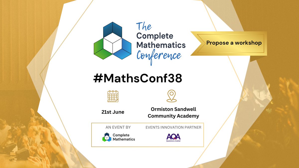 Got a brilliant idea for a workshop?

We’re still accepting workshop proposals for #MathsConf38 – and we’d love to hear yours! 

Whether you’re a first-time presenter or a seasoned speaker, this is your chance to share your ideas with the maths community. But don’t hang about –