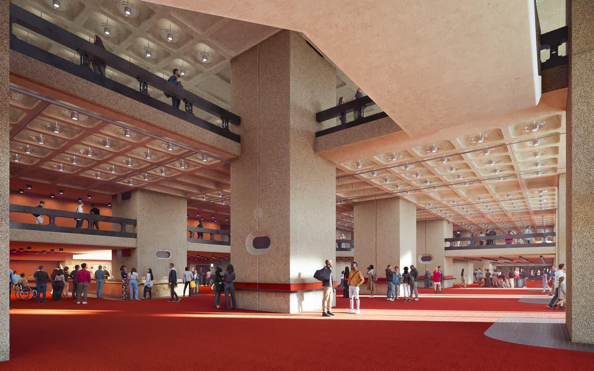 standardnews's tweet photo. New images revealed of £240 million plans for Barbican makeover https://t.co/Tz0PTa6Mlv https://t.co/E1JtWOPV97