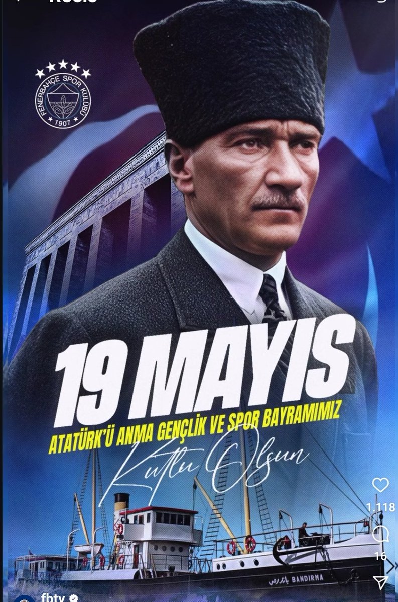 🇹🇷GÜNAYDIN 🇹🇷 💛💙FENERBAHÇEM'LİLER ve Diğer Can Dostlar 19 Mayıs Gençlik ve spor Bayramımızın 106 yıldönümü kutlu olsun 🇹🇷🇹🇷🇹🇷🇹🇷🇹🇷🇹🇷🇹🇷🇹🇷🇹🇷🇹🇷🇹🇷🇹🇷🇹🇷🇹🇷🇹🇷🇹🇷🇹🇷🇹🇷🇹🇷🇹🇷🇹🇷🇹🇷🇹🇷🇹🇷🇹🇷🇹🇷🇹🇷