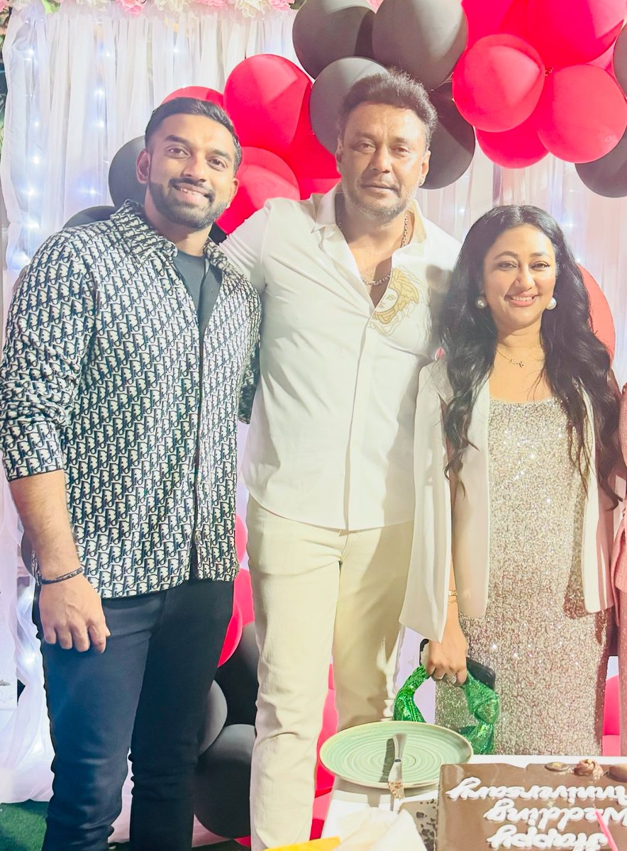 Rithin PM (@rithinpm) on Twitter photo Wishing our very own Challenging Star Darshan and Vijayalakshmi Akka a very Happy Wedding Anniversary!
May the years ahead be filled with happiness, health, and cherished memories. <a href="/dasadarshan/">Darshan Thoogudeepa</a> <a href="/vijayaananth2/">Vijayalakshmi darshan</a> Wishing our very own Challenging Star Darshan and Vijayalakshmi Akka a very Happy Wedding Anniversary!
May the years ahead be filled with happiness, health, and cherished memories. <a href="/dasadarshan/">Darshan Thoogudeepa</a> <a href="/vijayaananth2/">Vijayalakshmi darshan</a>