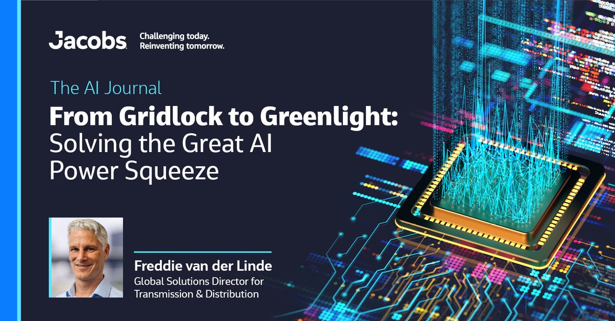 Jacobs (@jacobsconnects) on Twitter photo Check out this <a href="/TheAIJournal1/">The AI Journal</a> article where #OurJacobs, Freddie van der Linde dives into AI and the evolving demands on our energy grids. ⬇️
jcob.co/MpZC50VTQY4 Check out this <a href="/TheAIJournal1/">The AI Journal</a> article where #OurJacobs, Freddie van der Linde dives into AI and the evolving demands on our energy grids. ⬇️
jcob.co/MpZC50VTQY4